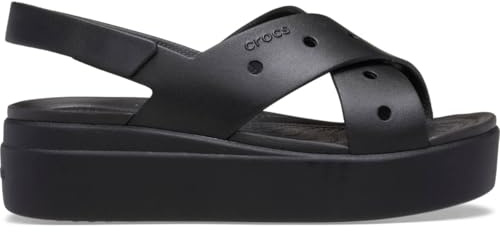 Crocs Brooklyn 4u Cross Strap Sandal Sandalias con cuñaMujer