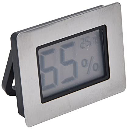 Pssopp Mini Hygrometer -termometer, LCD -skärm, Hög Noggrannhet Digital Inomhusfuktighetsmätare för Cigarrboxgitarrfodral, Mini Hygrometer Thermometer,
