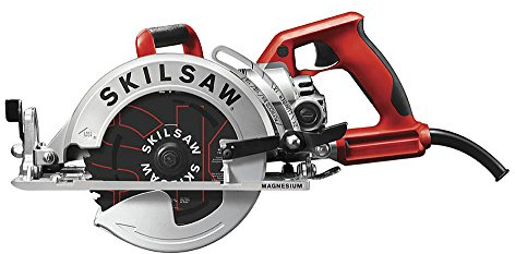 SKILSAW SPT77WML-01 15-Amp 7-1/4-Inch Lightweight Worm Drive Circular Saw , Silver