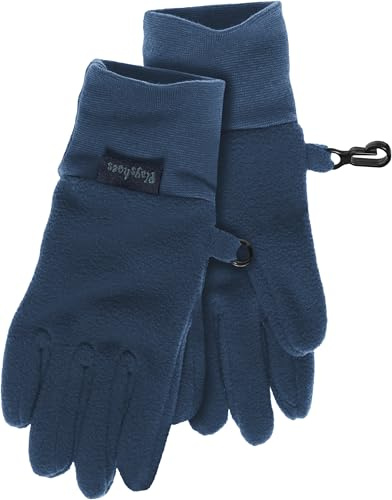 Playshoes unisex fingerhandske fleece, marinblå, 5 (ca. 8-12 Jahre)