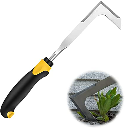 Taozoey Desherbeur Manuel, Couteau Désherbeur, Desherbeur en Acier Inoxydable, Outil de désherbage Manuel, Arrache Mauvaise Herbe, Jardinage Outillage, Outillage de Jardin (A)