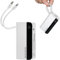 Mini Power Bank 10000mAh, Fast Charging Portable Phone Charger with Built-in Cables (Removable), 22.5W USB C LED Display Small Battery Pack for iPhone 14 13 Sam sung Android Tablet