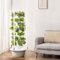 Sistema de cultivo hidropónico, torre de cultivo hidropónico de interior de 5/7/9 capas con luz LED, kit de cultivo hidropónico para jardín vertical de jardineras para hierbas, frutas y verduras sin