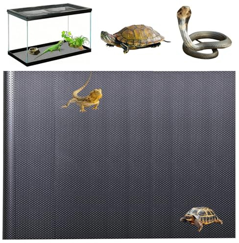 sumue Bearded Dragon Substrate Reptile Carpet, Large 45x100cm Tortoise Bedding Mat Lizard Tank Accessories, Terrarium Substrate Liner for Leopard Gecko, Turtle, Snake, Iguana