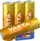 Varta 4106 Pack de 4 Pilas alcalinas AA, Amarillo