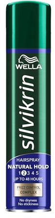 Wella Silvikrin Natural Hold Hairspray, 250ml