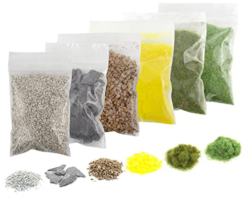 War World Gaming Felsige Alpen Basing Kit - Modellbau Gelände Tabletop Spiele Figuren Landschaftsbau Diorama Miniaturen Landschaft Geländebau Modell Materialien