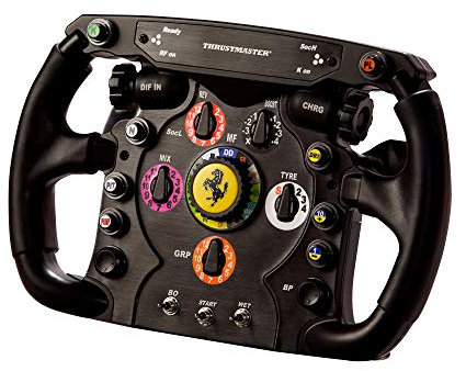 Thrustmaster Ferrari® F1 Wheel Add-On T500 RS Steering wheel USB PC,Playstation 3 Black