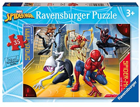 Ravensburger Marvel Spiderman 35 Piece Jigsaw Puzzle for Kids Age 3 Years Up