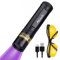 Alonefire SV77 UV-Taschenlampe, 10 W, 365 nm, professionell, leistungsstark, wiederaufladbar, USB, Ultraviolett, Schwarzlicht, Urindetektor für Harz, Angeln, Skorpion, Mineralien mit UV-Schutzbrille,
