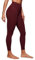 CRZ YOGA Butterluxe Damen High Waist Sport Leggings Blickdicht Yoga Leggins Sporthose Workout Gym Yogahose - 64cm Roter Merlot 36