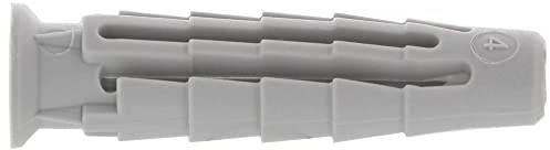 Spit - Cheville multi-materiaux pro 6-avec collerette - Ø mm.12 - Long. mm.60 - Ø vis mini/maxi.8 - Long. vis mini.70 - Cond..25 -