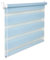 KS Handel 24 DOPPELROLLO DUOROLLO 70 cm BREIT 150 cm LANG HELLBLAU BLAU INKL. SEILZUG FENSTERROLLO KLEMMROLLO Jalousie