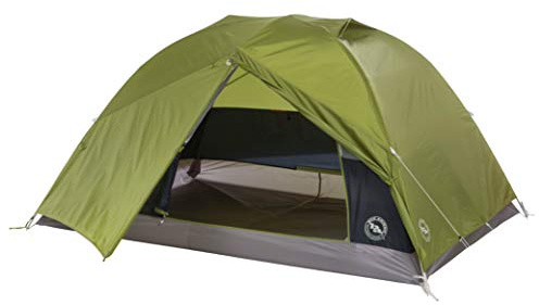 Big Agnes Blacktail & Blacktail Hotel Backpacking & Camping Tent, Green/Gray, 3 Person