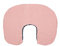 ULLENBOOM ® Bobbele Stillkissenbezug für kleine Stillkissen Rosa Grau (Made in EU) - Bezug für Stillkissen, Seitenschläferkissen oder Lagerungskissen, 100% Baumwolle