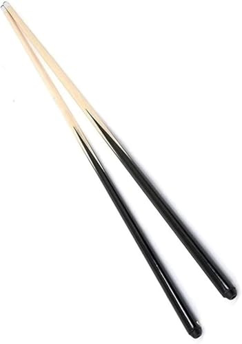 JT2D Lot de 2 queues de Billard Courtes de 90 cm, idéales pour Les espaces restreints et Les Adolescents, 2 pièces de 90 cm