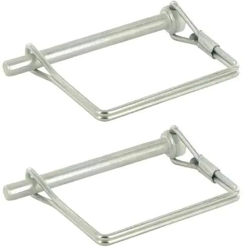 cyclingcolors 2x Klappsplinte Klappstecker Galvanisch Verzinkt Rasenmäher Traktor, 10mm x 90mm