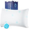 CloudÉtoile Oreiller Ergonomique Cervical 60x40 - Oreiller à Mémoire de Forme Déchiquetée Orthopédique pour la Nuque Réglable, Coussin Memory Foam Anti Douleur Anti Ronflement pour Dormir sur Le Côté