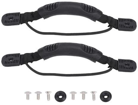 banapoy 2 Maniglie per Il Trasporto di Kayak, Maniglie e Accessori per Il Trasporto Laterale Kayak e Canoa, di Ricambio per la Maggior Parte delle valigie e Canoe per Sport all'Aria