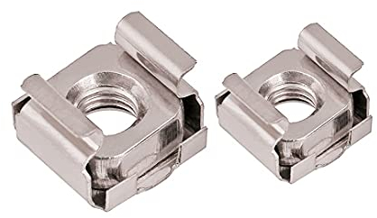 BOZONLI M6 Tuercas Enjauladas tuercas jaula Tuercas Prisioneras para Armario de Red Carcasa del Servidor