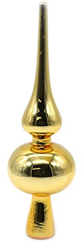 BURI Julgransspets 20 cm julgransspets, julgransprydnad, spets, färg: guld