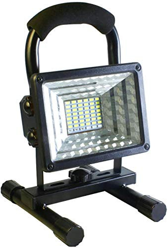 Spot Lighting LED Portable Work Light, Rechargeable Security Floodlight, Cordless Remote Control Outdoor Camping Light, IP65 Waterproof Construction Spotlights, USB Power Bank Emergency Ligh