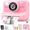 Subtail Macchina Fotografica Bambini Istantanea-2,4 Pollici 1080P Fotocamera Digitali Istantanea perBambini Selfie conScheda da32GB - Regalo per Bambini per Ragazze Ragazzi 3 4 5 6 7 8 9 10 11 12 Anni