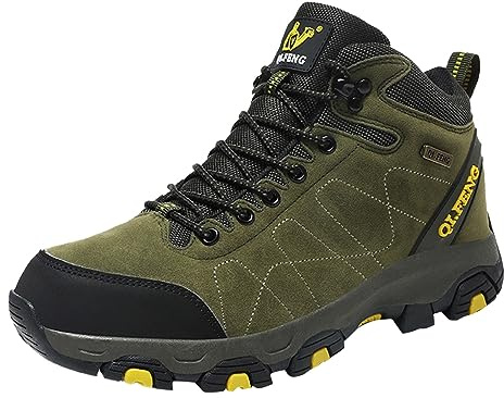 Generisch Damen Wanderstiefel Leichte Wanderschuhe Wasserdicht Damenschuhe Outdoor Trekkingschuhe Mit Dicken Sohlen Mid Kletterschuhe Bergsteigen Klettern Wandern Schuhe (39)