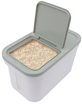 meiliwmlo Stora matförvaringslådor, mjöllådor, rivdispenser, rislådor, mjölpulverris, torrbehållare för livsmedelsförvaring, förråd, våtrumslådor, kökslådor