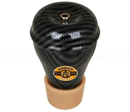 NONDK Silenciador de Trompeta de Fibra de Carbono, Silenciador Recto para Trompeta Bb, Accesorio para Instrumento de Actuación en el Escenario.
