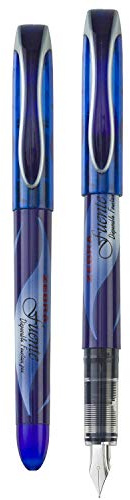 Zebra Fuente - Disposable Fountain Pen - Blue Ink - Pack of 12