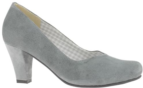 Hirschkogel Damen 3000507 Pumps, Grau Anthrazit 032, 42 EU