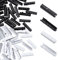 Pandahall 100 Puntas de Aglet Puntas de Cordones para La Cabeza Extremos de Latón para Reparación de Aglets Puntas de Repuesto para Tenis de Lona Zapatos deportivos Botas Reparación de Encaje