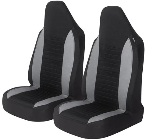 Autositzbezug für Toyota Prius Land-Cruiser C-HR Hilux Sienna Urban Sitzbezüge Set für die Vordersitze Auto-Schonbezüge Sitzschoner-Auto,D-Grey