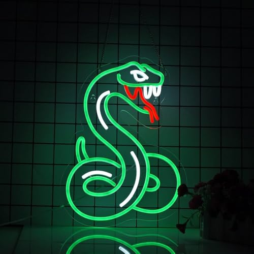 Orm LED neonskylt för väggdekor sovrum vardagsrum neon upplysta skyltar USB justerbar ljusstyrka för pub bar tillbehör dekorationer estetisk födelsedag neonskylt gåvor