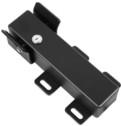 Blocco elettrico automatico apriporta serratura elettrica con 2 metodi di sblocco (sistema e chiave) DC 24 V per cancello da giardino, villa