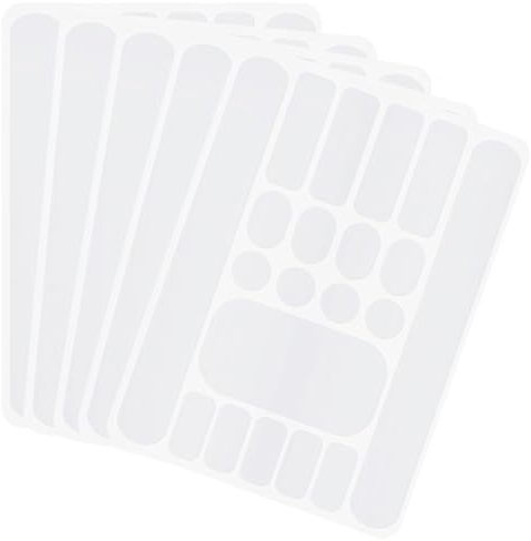 WQNNQW Lot de 5 films de protection de peinture pour vélo - Autocollant carbone - Pour VTT, vélo, etc