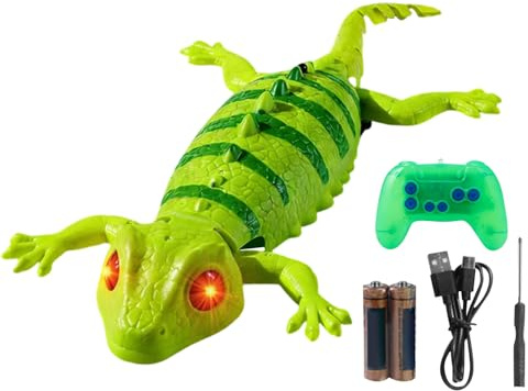 Générique Jouet Gecko Grimpeur de Mur | Jeu Électrique de Grimpe Lumineux avec 2 Modes | Jouet Farce Gecko Escaladeur de Mur | pour Préscolaires Garçons et Filles Fils et Fille