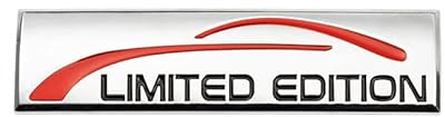 B291 Limited Edition Emblem Badge auto aufkleber 3D Abzeichen car Sticker Chrom