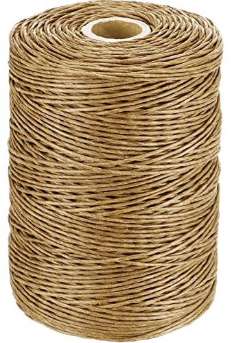 Syhood 673 Feet Floral Vine Bind Wire Rustic Wrapping Wire for Flower Bouquets(Light Coffee)
