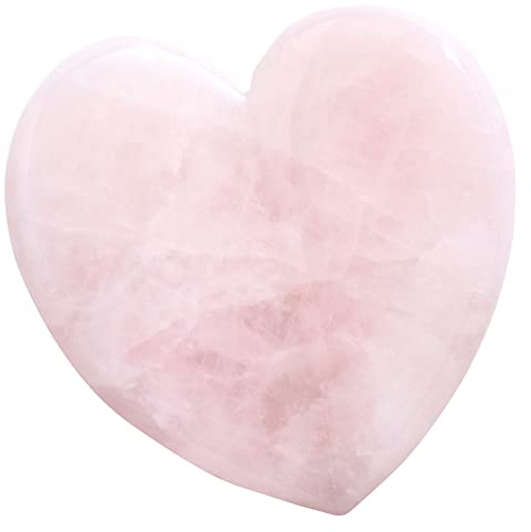 Kora Organics Rose Quartz Heart Facial Sculptor, Depuffing & Lifting Gua Sha, Sculpt & Tone