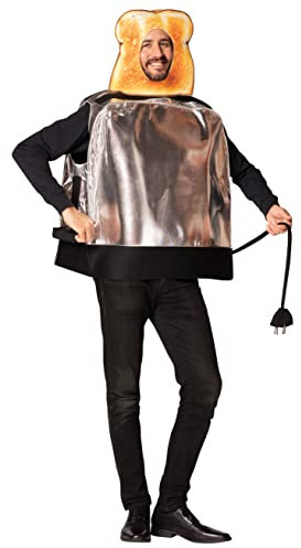 Brödrost kostym köksapparater broiler fritös ugnsrostare grill rostad rostad rostat bröd utklädnad cosplay festkostymer, vuxen en storlek