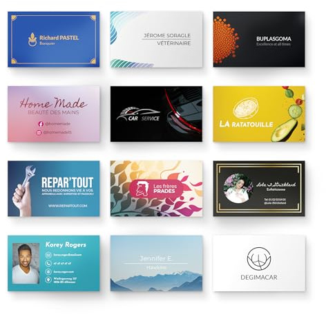 50 a 5000 biglietti da visita personalizzati professionali - Premium - UTTSCHEID