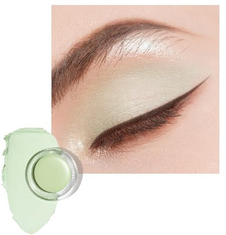 Oulac Ombretto Matte Verde Menta | Primer per Ombretto a Lunga Durata e Resistente all'acqua | Texture Fine Finitura Opaca | Non Trasferibile | Vegan | 06g (CM08) Mint