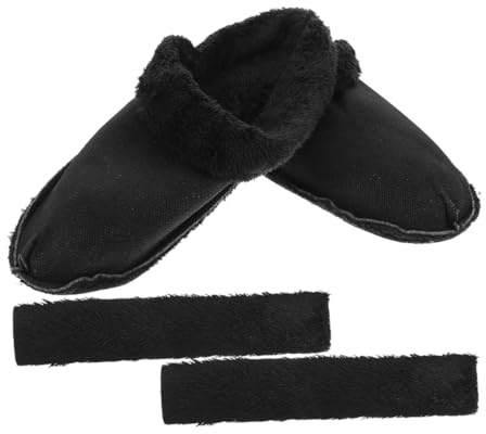 POPETPOP 1 Paire Couvercle en coton couvercle de vidange de doublure de rideau de lavable doublure de rideau de en tissu raclette de un verre étagères Peluche