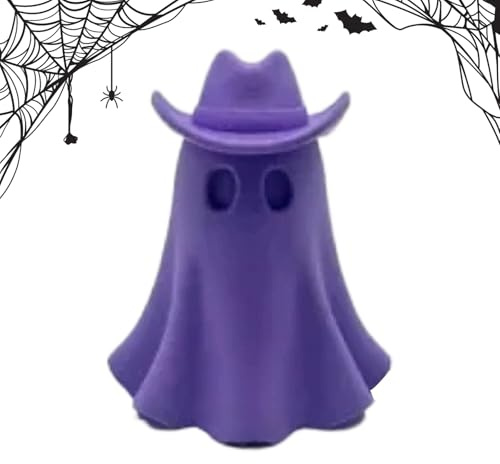 Figuras de Halloween, figura decorativa de fantasma occidental, decoración compacta para habitación, jardín, apartamento, mesa, alféizar de ventana, interior y exterior