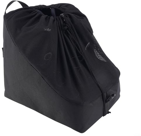Ski Boot Bag Large Capacity Backpack Style with Ventilated Mesh Lining, 15.4 x 14 x 10.6 Inch, Easy Clean Interior, Foldable Design for Convenient Storage and Transport