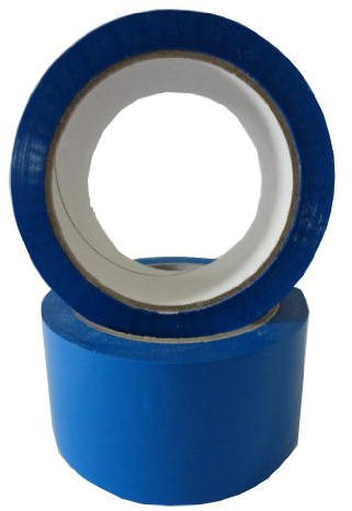 12 Rollen Klebeband Paketband Klebefilm Packband 66m X 50mm leise abrollend blau