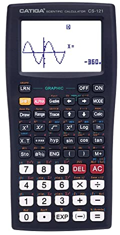 Wissenschaftlicher Taschenrechner mit grafischen Funktionen - Mehrere Modi mit intuitiver Schnittstelle - Perfekt für Anfänger und Fortgeschrittene Kurse, High School oder College