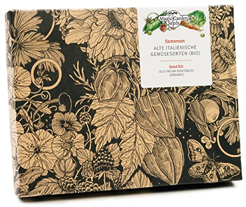 Antiche varietà di ortaggi italiani (bio) - Set regalo di semi con 5 prelibatezze tipiche della cucina italiana